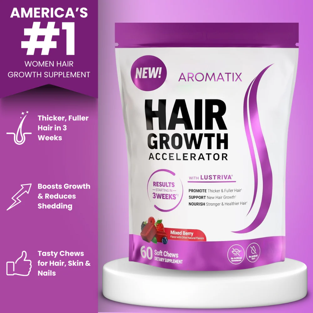 Aromatix Hair Growth Accelerator Soft Chews