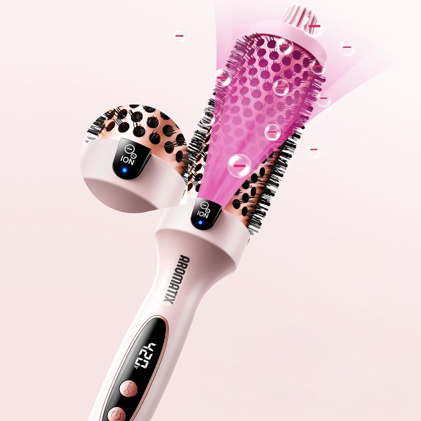 Negative Ion Single Thermal Brush
