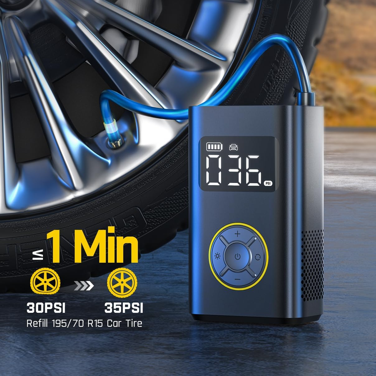 Portable Tire Inflator